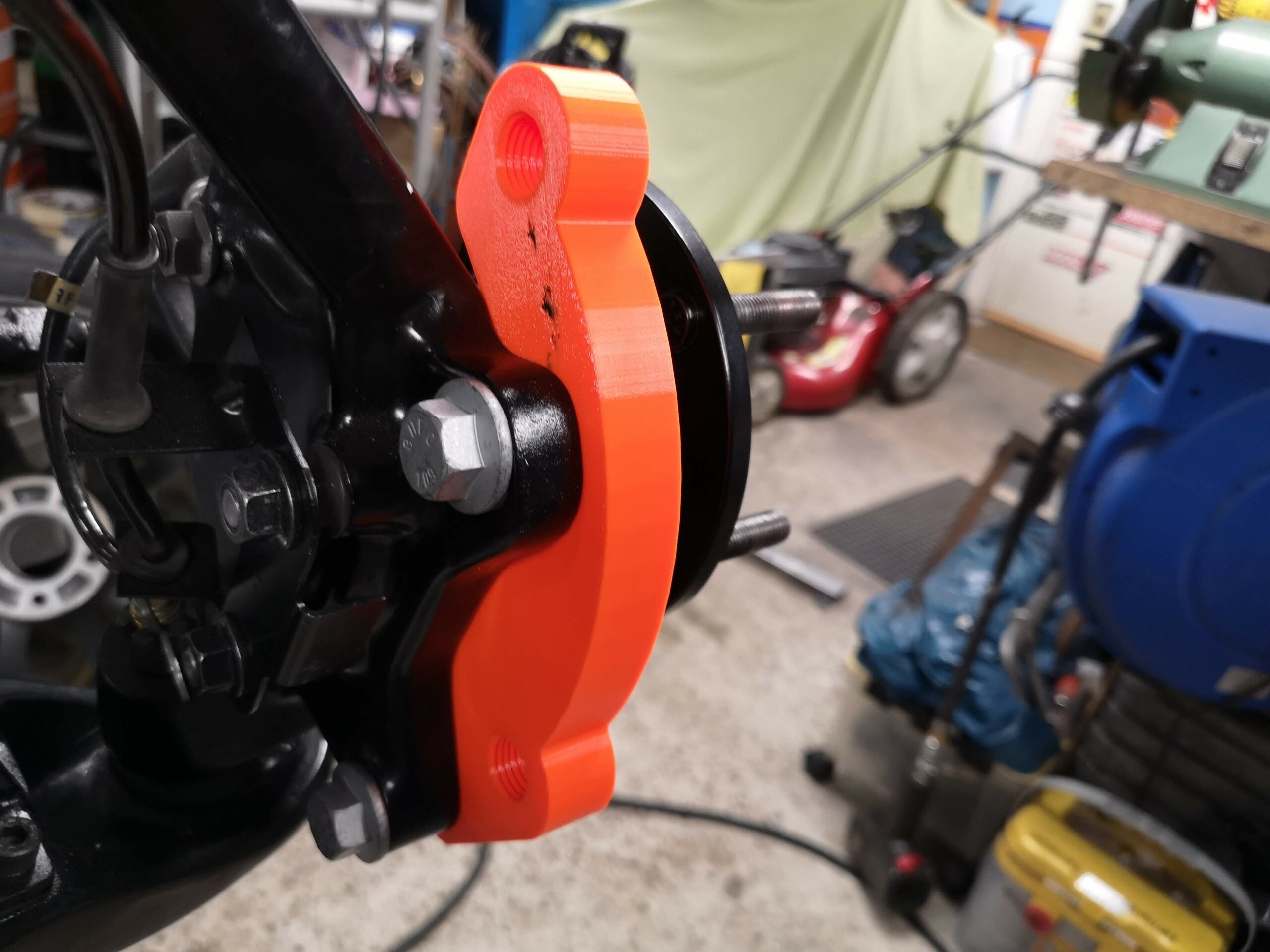 3D printning av bromsoksadapter