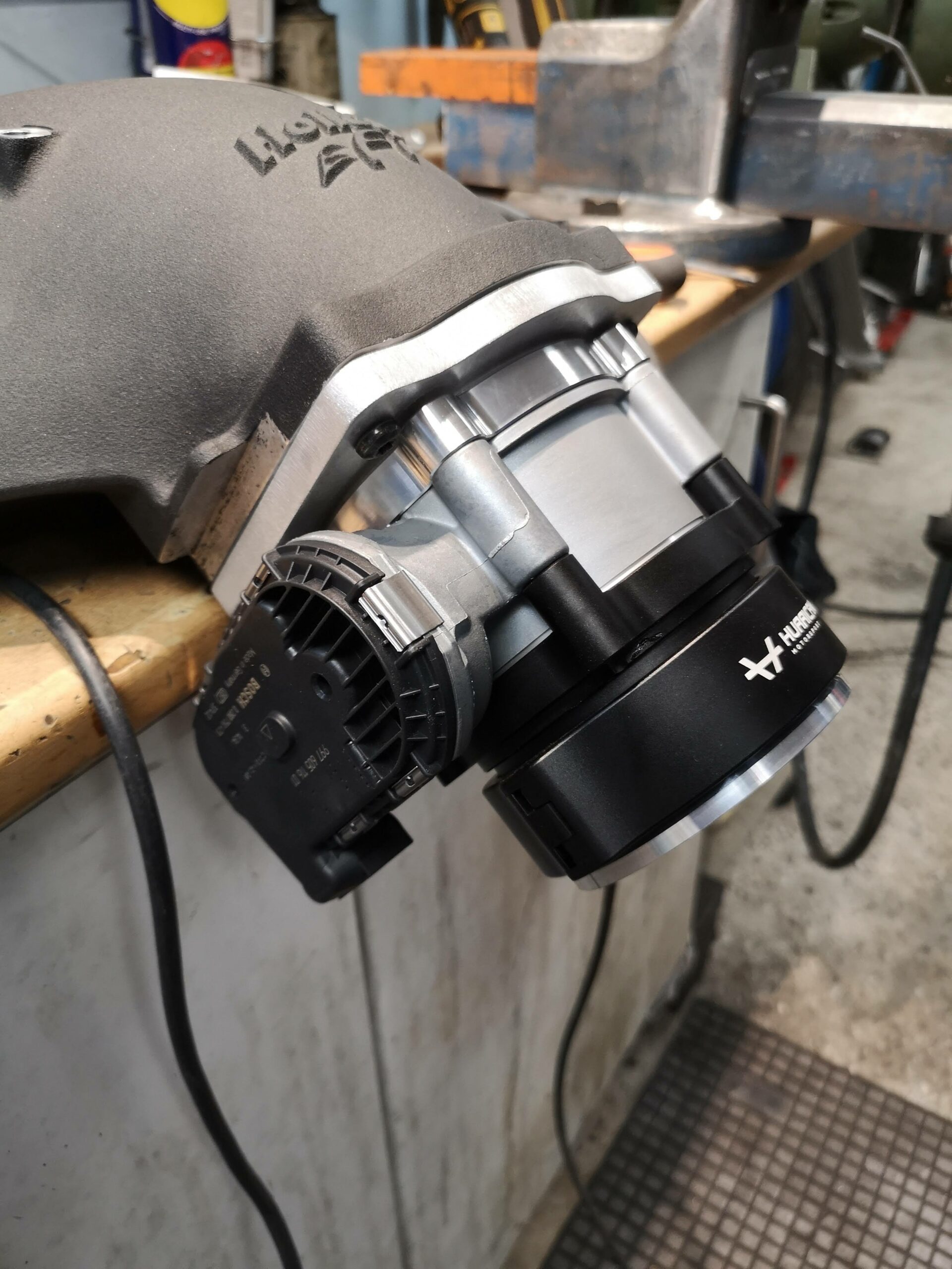 Tillverkning av adapter till Porsche spjällhus